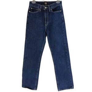 BDG Urban Outfitters Cowboy Jeans Size 27 Dark Wash 100% Cotton High‎ Waisted